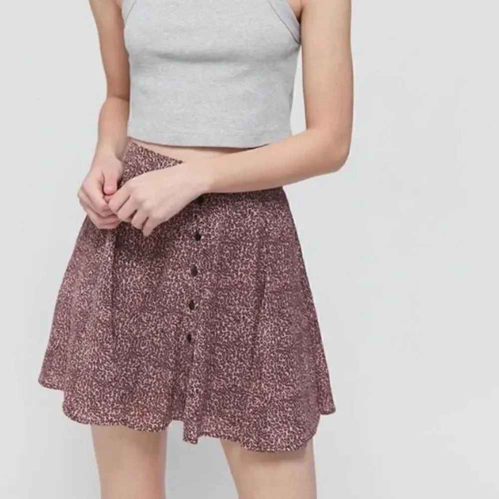URBAN OUTFITTERS | UO Millie Purple Animal Print Mini Skirt | M